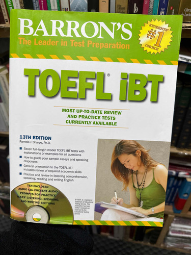 Examen Toefl Ibt - Barrons The Leader In Test Preparation