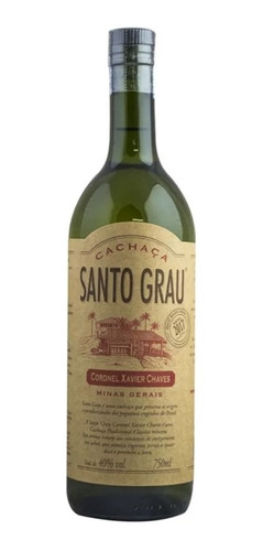 Cachaça Santo Grau Coronel Xavier Chaves 750ml