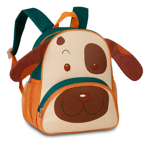 Mochila Infantil Animais Clio Pets Zoo Original Cp2643d