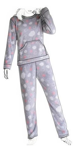 Molderia Textil Unicose - Pijama 2 Piezas Mujer 2301