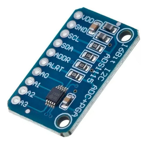 Conversor Analógico Digital Ads1115 Com 16 Bits Adc