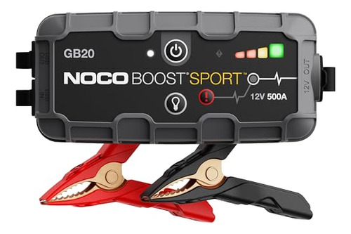 Noco Boost Sport Gb20 500 Amperios De 12 Voltios De Litio Ul