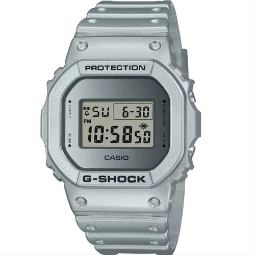 Relógio Casio G-shock Forgotten Future Dw-5600ff-8dr Cor da correia Prata Cor do bisel Prata Cor do fundo Digital