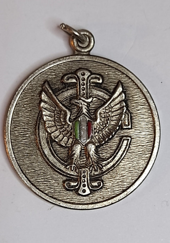 Medalla Italiana De Metal Y Esmalte