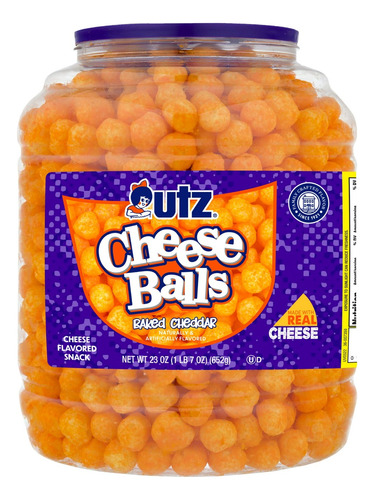 Utz Cheese Balls Bolas De Queso Cheddar Papitas Americanas
