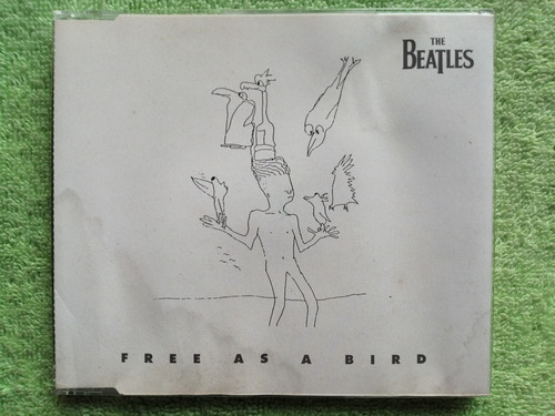 Eam Cd Maxi Single The Beatles Free As A Bird 1995 Emi Apple