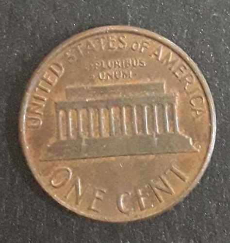 Moeda One Cent Ano 1975 Estados Unidos