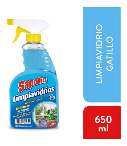 Limpiavidrios Multiusos Gatillo Lavanda 650 Ml