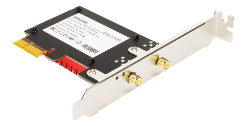 Tarjeta Wifi Pcie Ac68 6dbi Antena 2.4 G 5g De Doble Banda R