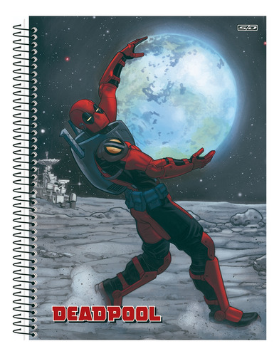 Caderno Deadpool 1 Matéria Univ Espiral São Domingos Capa 2