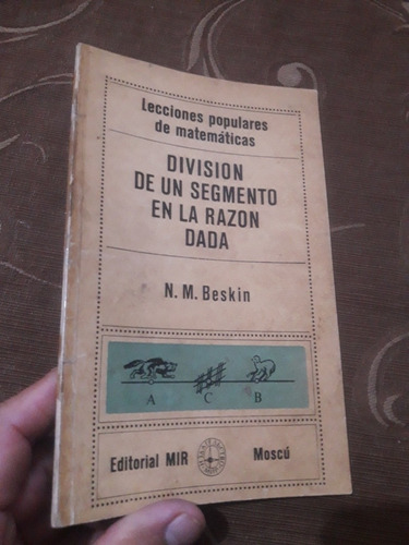 Libro Mir Division De Un Segmento En La Razon Dada