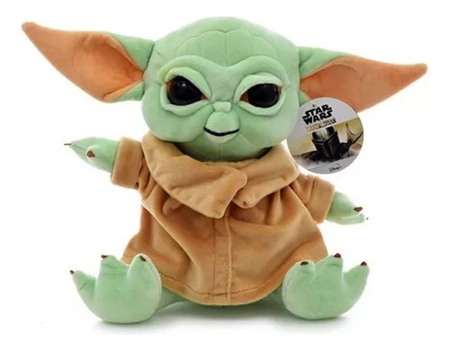 Peluche Baby Yoda Grogu 25cm Star Wars Phi Phi Toys - E.full