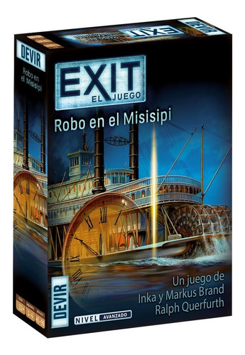 Exit Robo En El Misisipi - Juego De Mesa - Español / Diverti