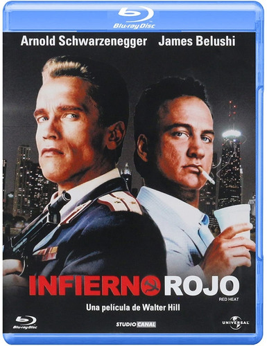 Infierno Rojo | Blu Ray Arnold Schwarzenegger Película Nuevo