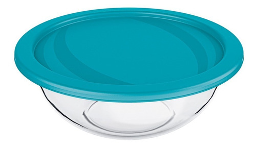 Bowl Plus Marinex Facilita Vidrio C/tapa 1,5 Lts