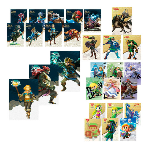 Zelda Amiibo Cards