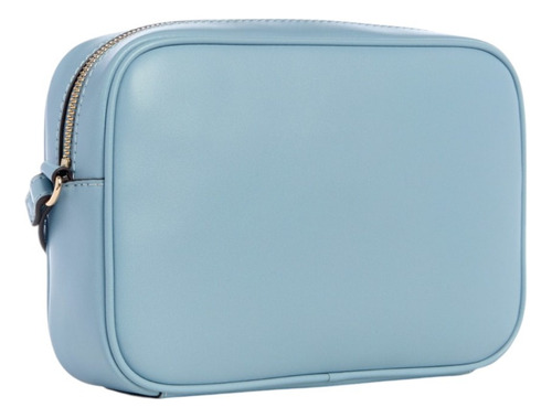 Bolsa Guess Factory Vg979514-sfs Acabado De Los Herrajes Níquel Color Azul Acero Correa De Hombro Azul Acero Diseño De La Tela Lisa