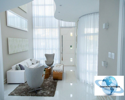 Imagem 10 de 21 de Casa 365m² Para Alugar 3 Suítes Semi Mobiliado Condomínio Giverny Sorocaba Sp - Ca01014 - 69980249