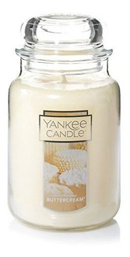 Vela Yankee Candle Con Aroma A Buttercream, 22oz.