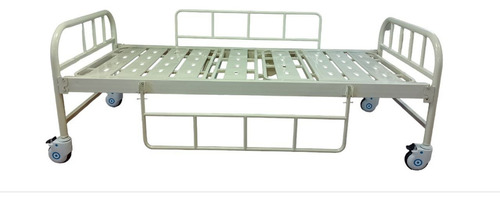 Cama Hospitalaria Manual 2 Posiciones Colchón Color Beige