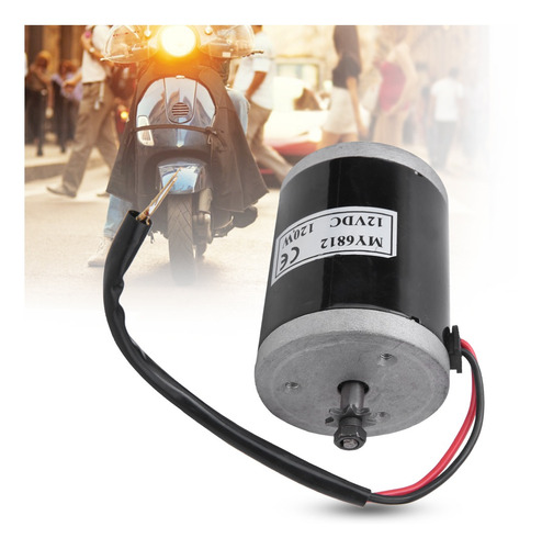 My6812 120w Pequeño Motor Cepillado Con Polea De Correa Para
