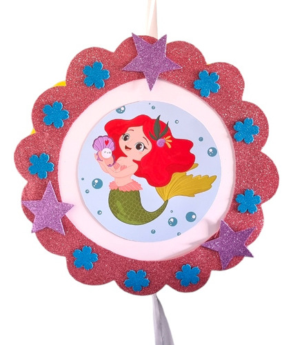 Piñata Infantil Sirena 