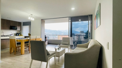 Imagen 13 de 28 de Espectacular Apartamento En Venta, Amplio Balcon Con Vista Garantizada Envigado