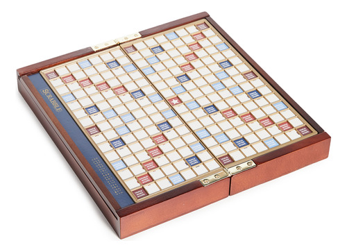 Ws Game Company Men's Scrabble Deluxe Travel Edition