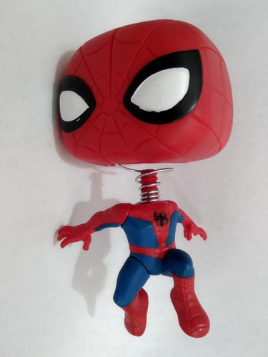 Spiderman Bobble Head Funko Pop Con Detalle