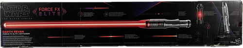 Sable De Luz Darth Revan The Black Series Fx Elite Star Wars (Usado)