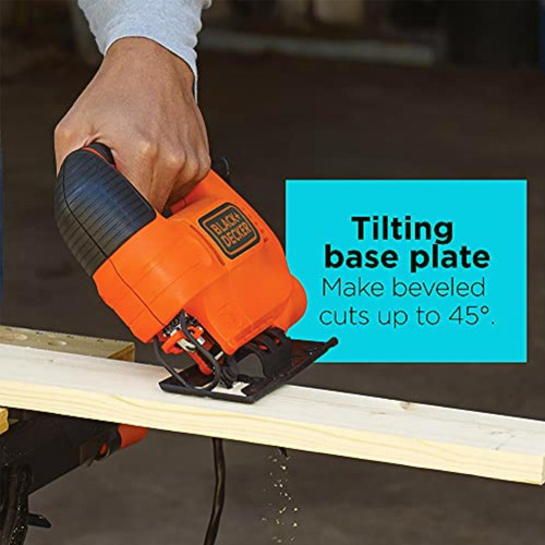 Black + Decker Bdejs300c Jig Saw, 4.5-amp