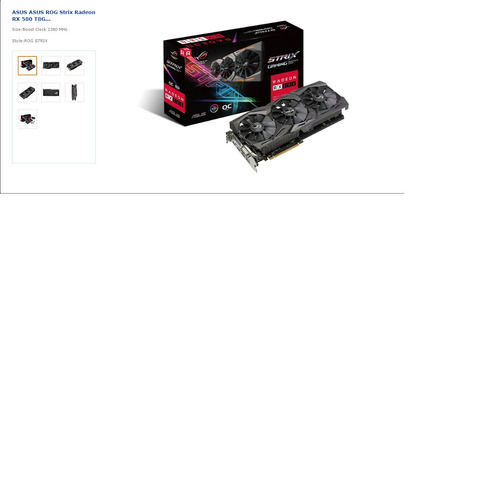 Tarjeta De Video Asus Rx580 8gb Gaming Amd Radeon