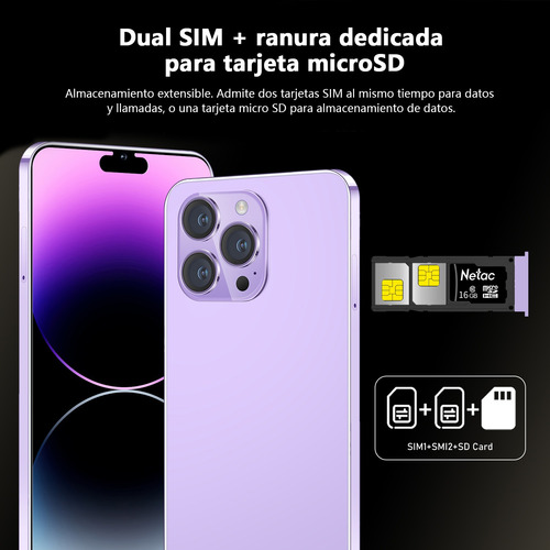 Teléfonos Inteligentes Android Baratos I15 Pro Max 5.0 Pulgadas Ram1gb Y Rom16gb