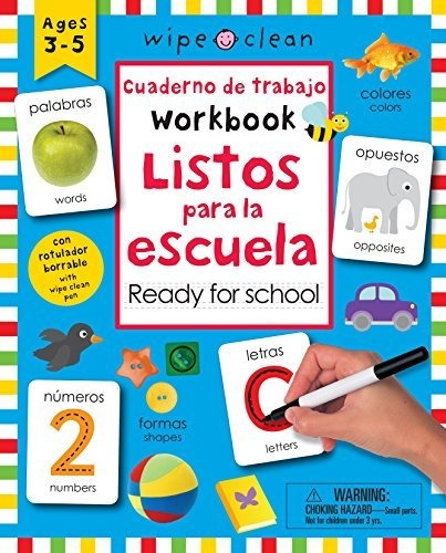 Libro De Trabajo Bilingüe Listo Para La Escuela