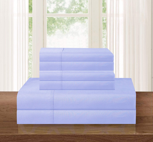 Juego De Cama Lujo 4 Piezas Egipcio 1500 Hilos Resistente