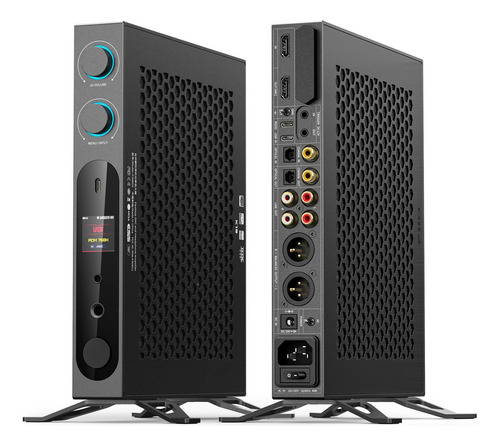 Fiio K19 - Potência de saída Rms DAC/amplificador estacionário preto 8 W