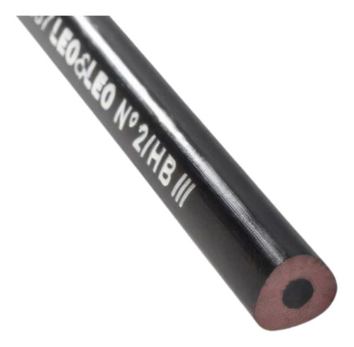 Caixa Lápis Grafite Triangular Preto Jumbo Big Hb 36 Unidade