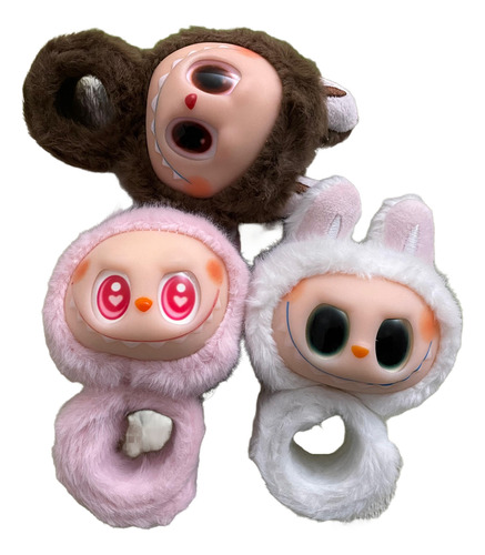 Labubu Monstruo Brazalete Blanco