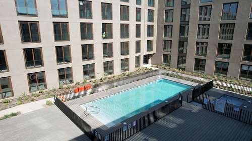 Nuevo 1d+1b Terraza - Conexión Para Lavadora, Metro Ñuble