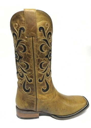 Bota Texana Country Feminina Wrangler Estilo Goyazes | Mercado Livre
