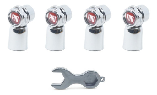 Kit Capa Valvula Válvula 414 Cromada Fiat Punto Uno Palio