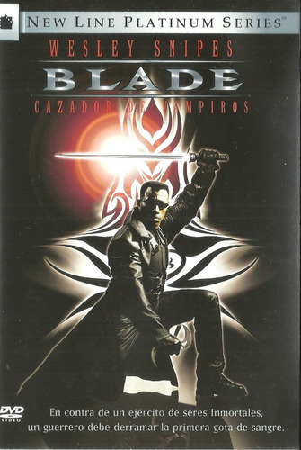 Blade Cazador De Vampiros | Dvd  Película Usada