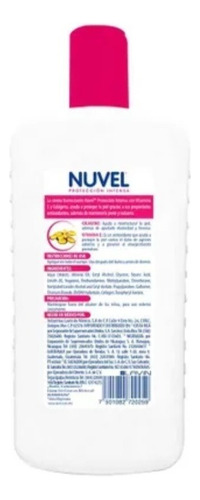 Crema Corporal Nuvel Piel Seca C/antioxidantes Y Vitamina E