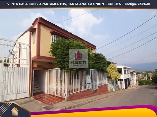 Venta Casa Con 2 Apartamentos Cúcuta Santa Ana La Union