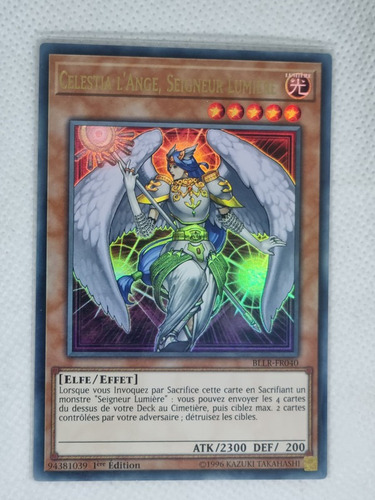 Celestia Lightsworn Angel Frances Ultra Yugioh