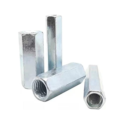 Tuerca Hexagonal Métrica M14 X 2 X 44 Mm De Largo, Zin...