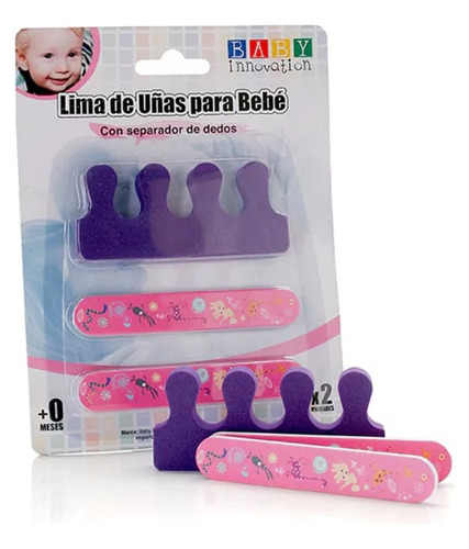 Lima De Uñas Con Separador Dedos Para Bebe Baby Innovation