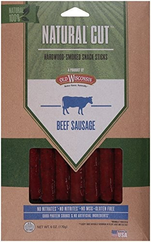 Antiguo Wisconsin Natural Cut Snack-sticks, Carne De Res, De