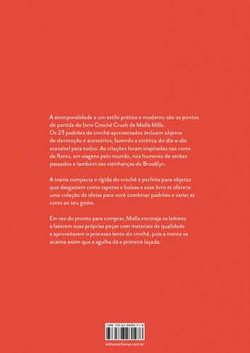 Crochê crush, de Mills, Molla. Editorial EO Editora LTDA,Line, capa mole em português, 2022