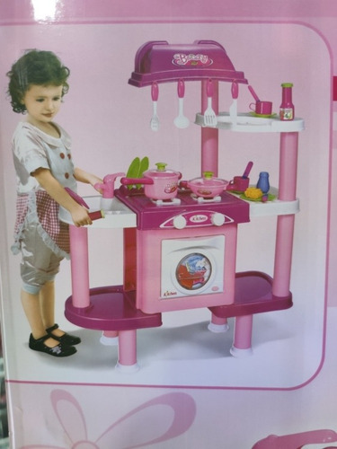 Imagen 2 de 9 de Juego De Cocina De Juguete Para Niña Gigante
